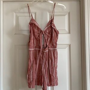 Red romper